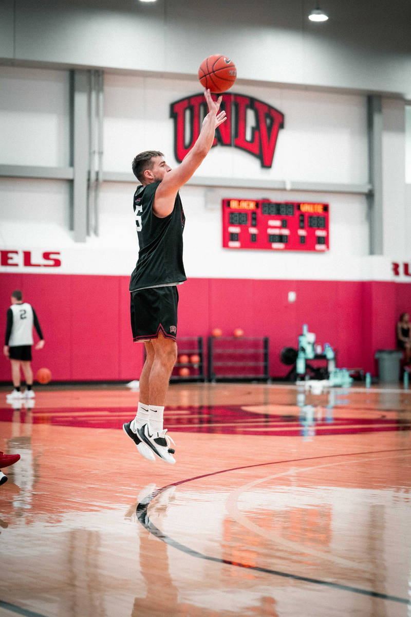 UNLV guard Jordan McCabe. Photo courtesy of UNLV.