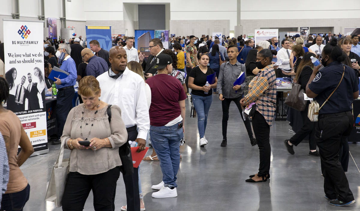 Job fair included 125 employers offering 14K positions Las Vegas