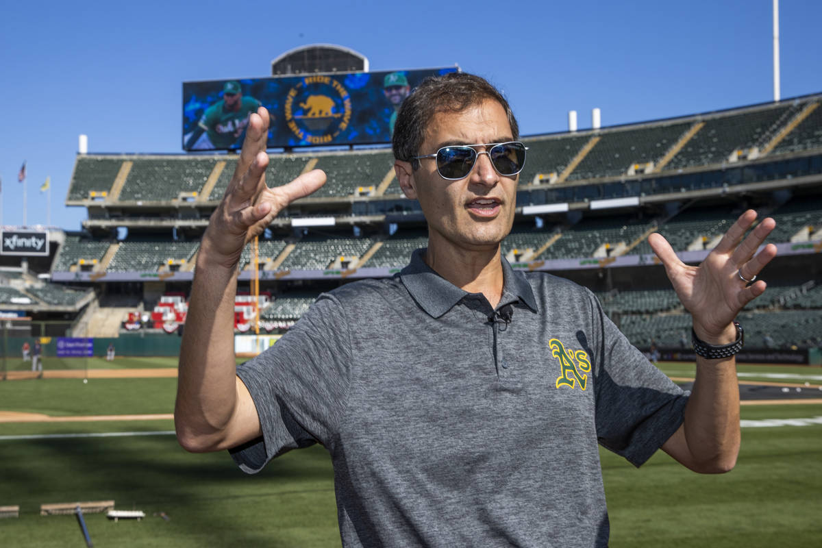 Oakland A's President Dave Kaval talks about the current state of the team, location and future ...