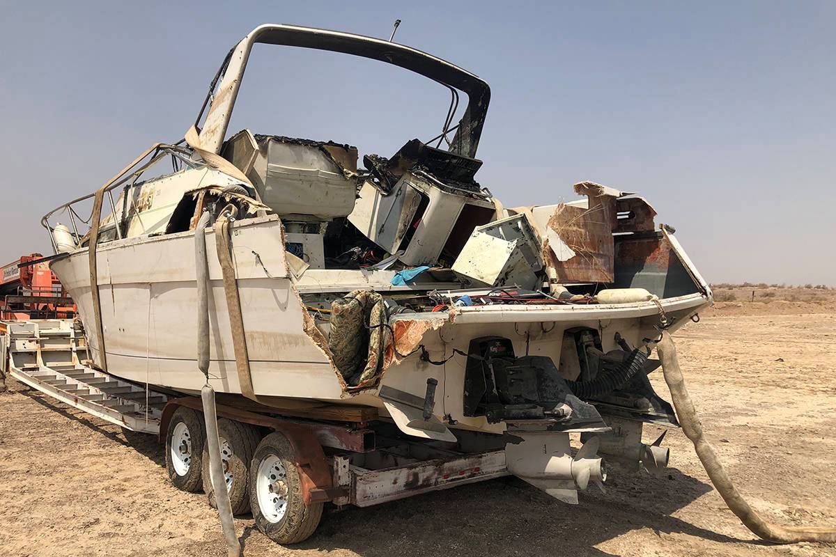 Lake Mead boat explosion injures 5 people Local