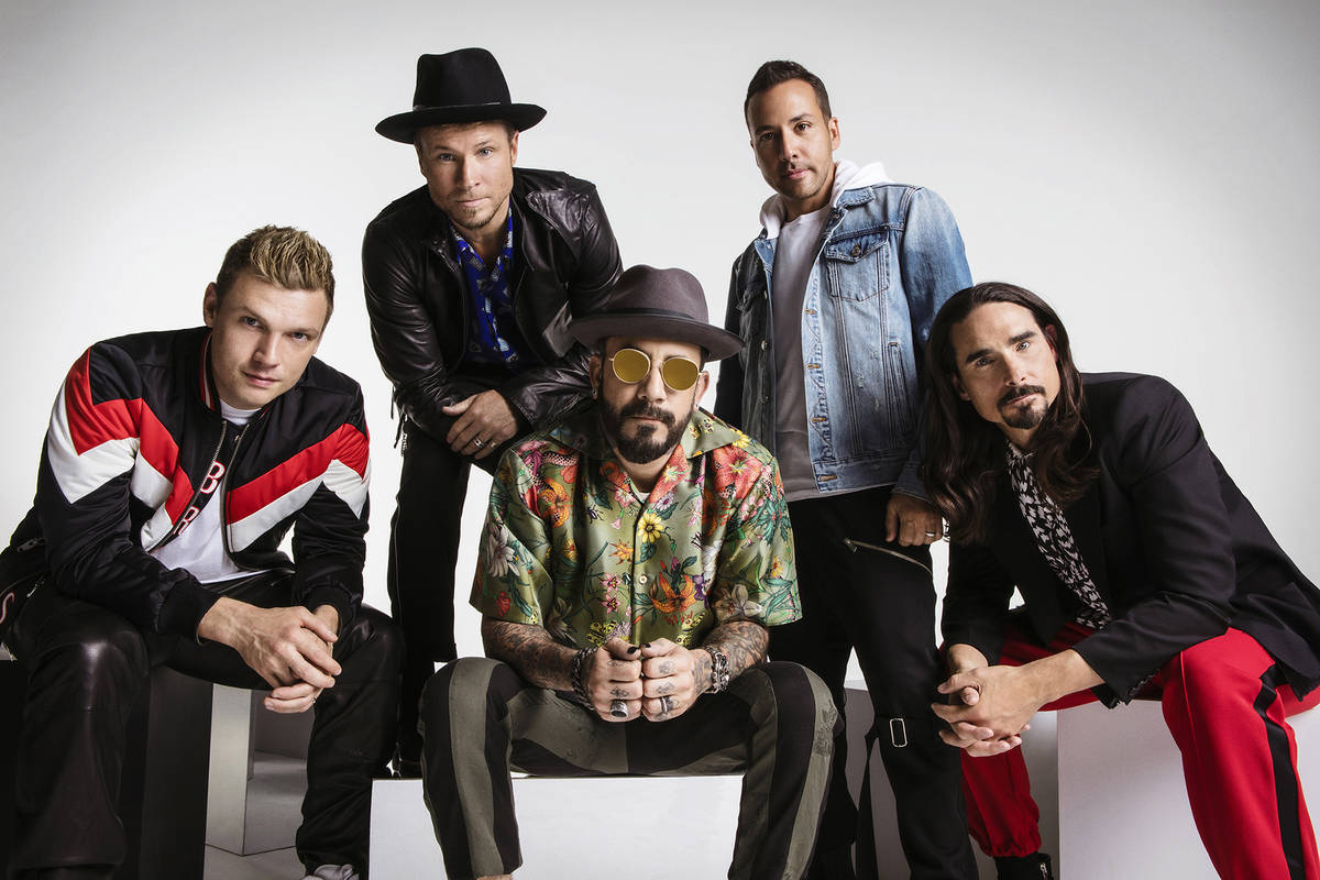 Backstreet Boys make Zappos Theater home for the holidays