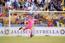Goalkeeper Alexander Rando is starting to become a staple between the sticks for the Las Vegas ...