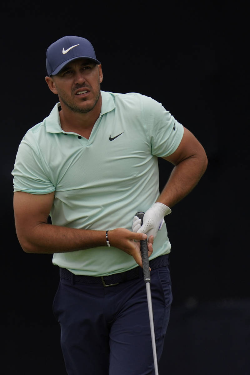 Brooks Koepka during the second round of the U.S. Open Golf Championship Saturday, June 19, 202 ...
