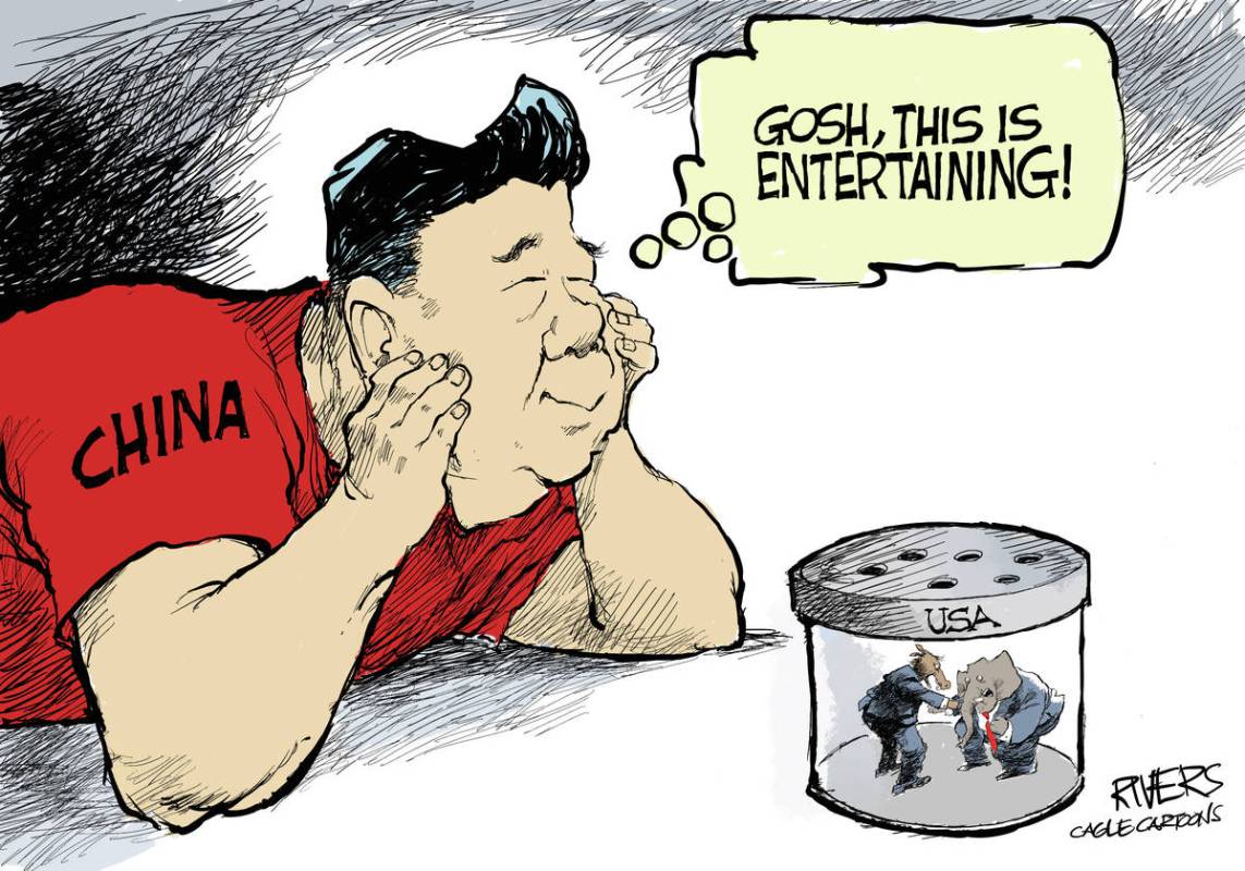China is laughing at us | CARTOONS | Las Vegas Review-Journal