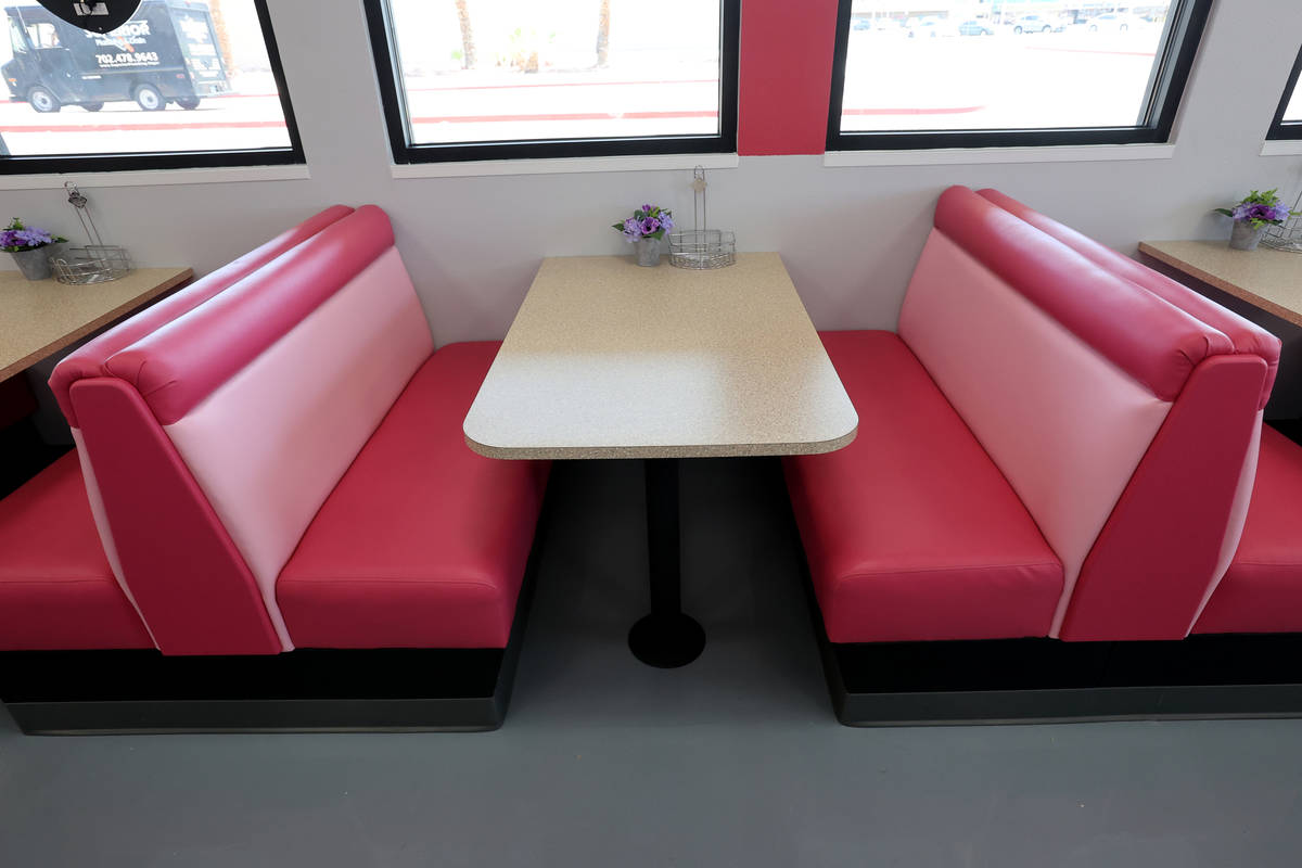 Vickie’s Diner, at its new location in the Commercial Center at 953 E. Sahara Ave. in Las Veg ...