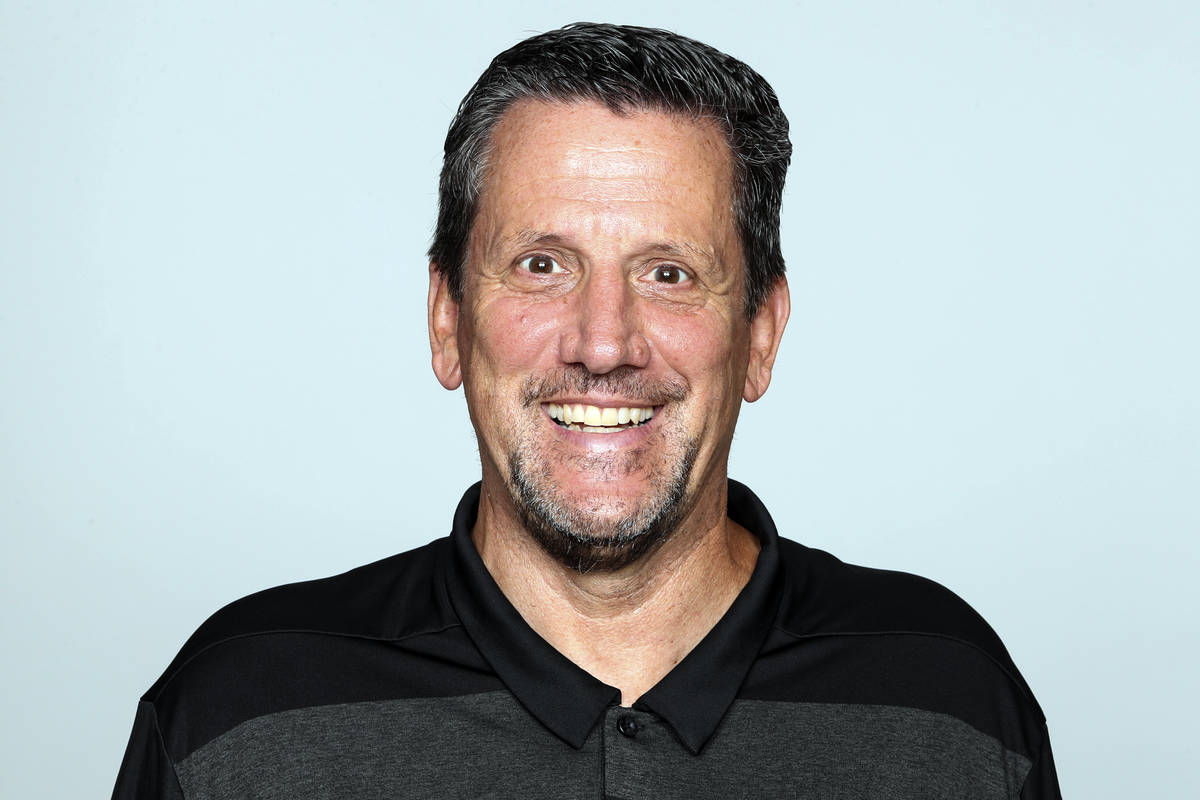 FILE - A 2019 file photo shows Greg Knapp of the Atlanta Falcons NFL football team. Knapp, an a ...