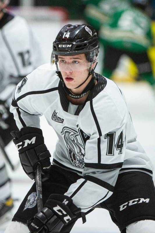 Center Zach Dean skates for the Gatineau Olympiques. Photo courtesy Gatineau Olympiques.