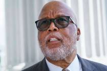 In this July 1, 2021, file photo Rep. Bennie Thompson, chairman of the House Homeland Security ...