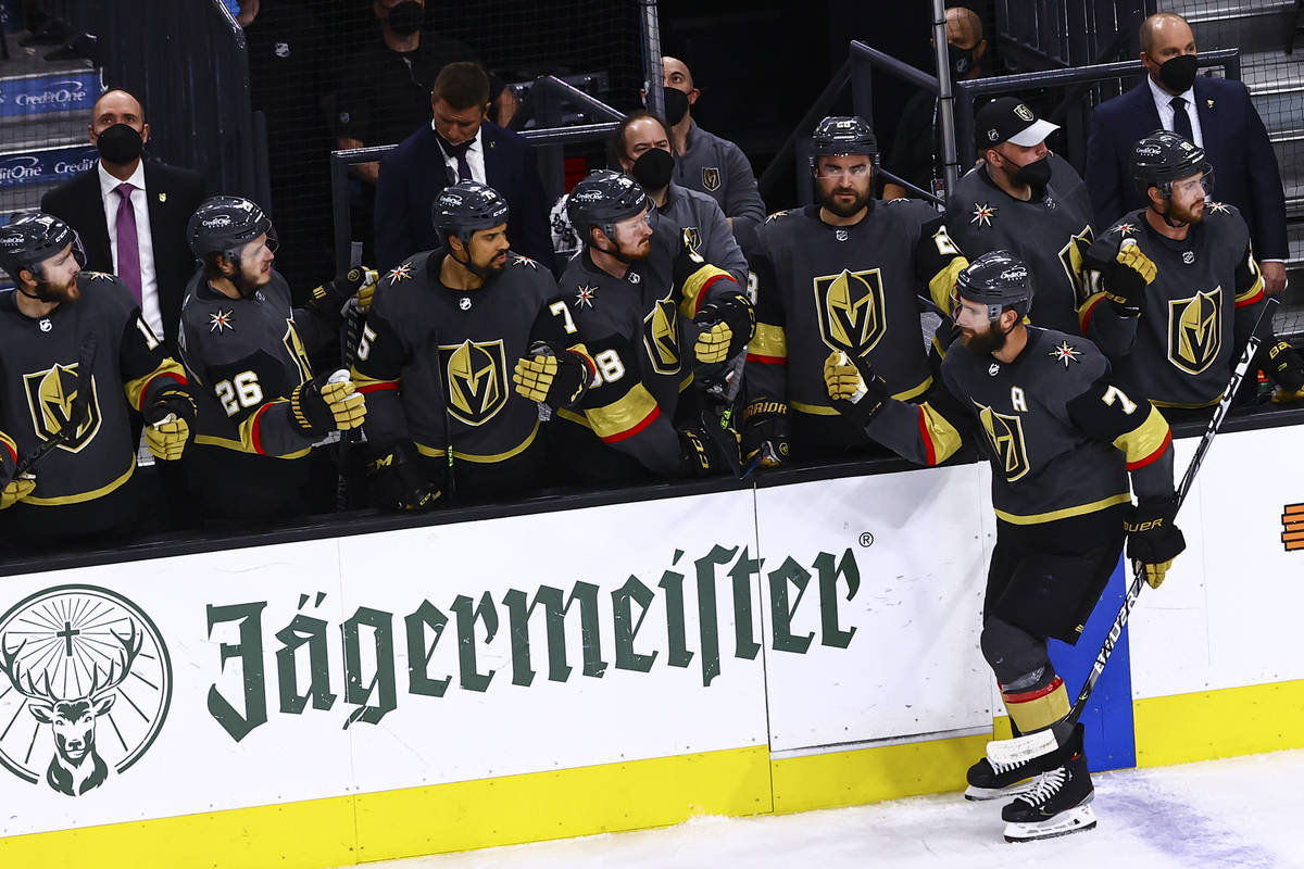 The UNLV hockey team practices at City National Arena in Las Vegas, Friday,  Jan. 4, 2019. Erik Verduzco Las Vegas Review-Journal @Erik_Verduzco