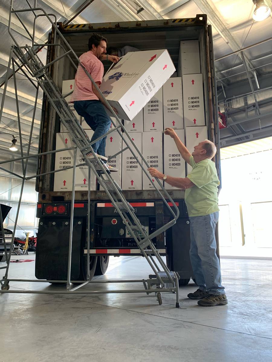 Wheelchair Foundation to give people in need new wheelchairs Las