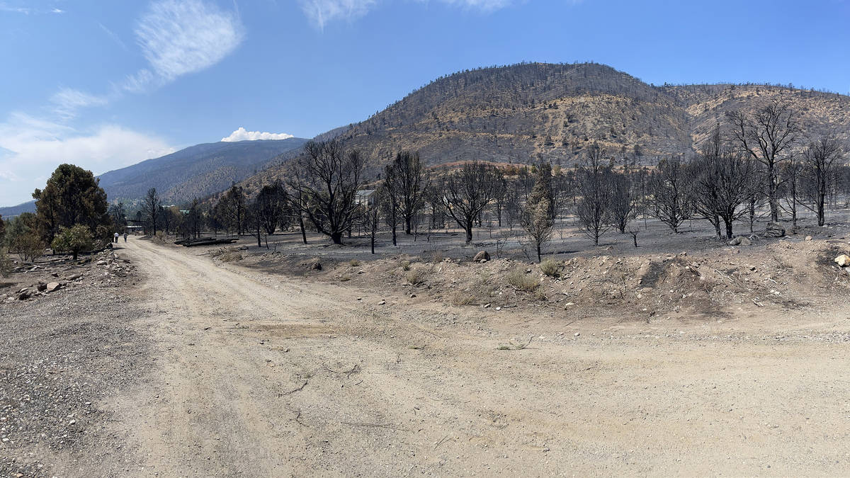 The Tamarack Fire scorched about 15,000 acres in Nevada and 68,000 acres overall. It was report ...