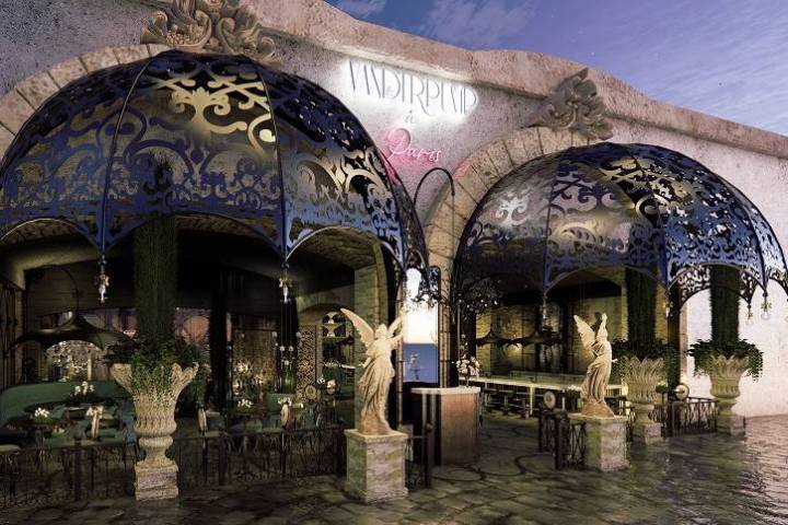 A rendering of Vanderpump a Paris at Paris Las Vegas. (Caesars Entertainment)