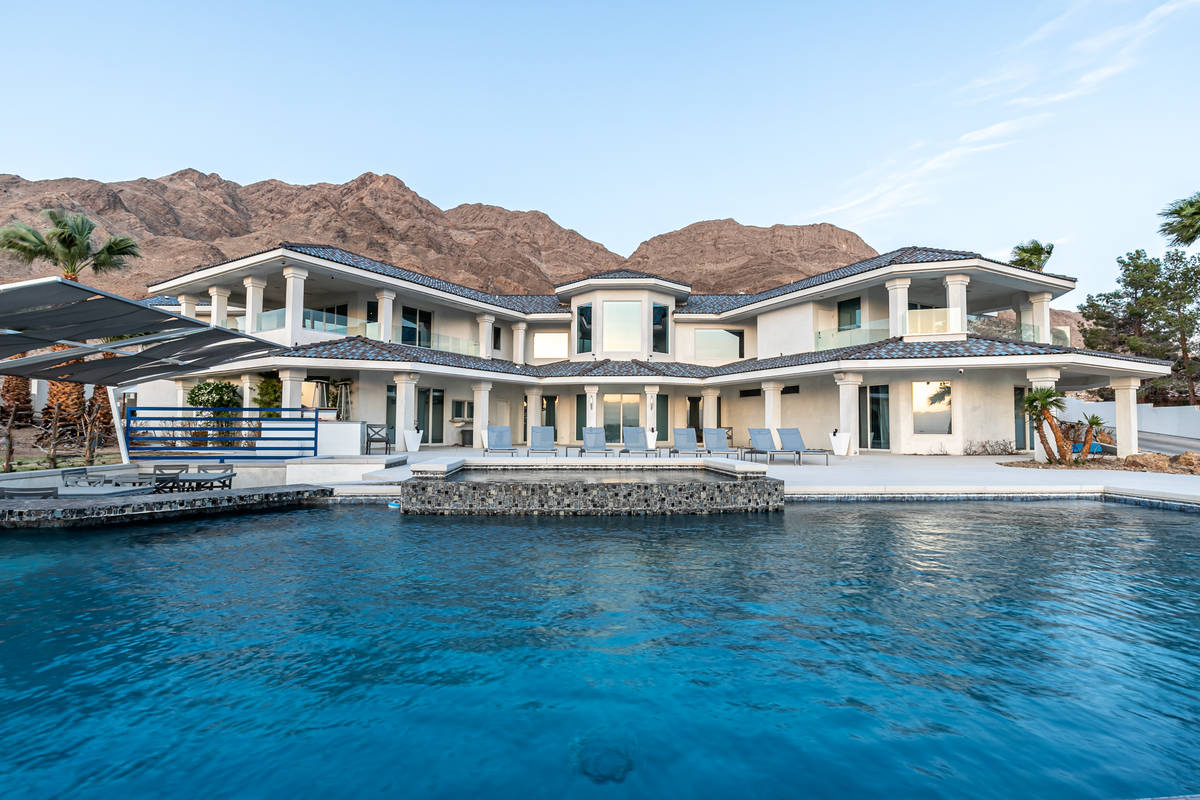 The home at 460 Probst Way in Las Vegas, seen here, is listed for a dollar under $4 million. (C ...