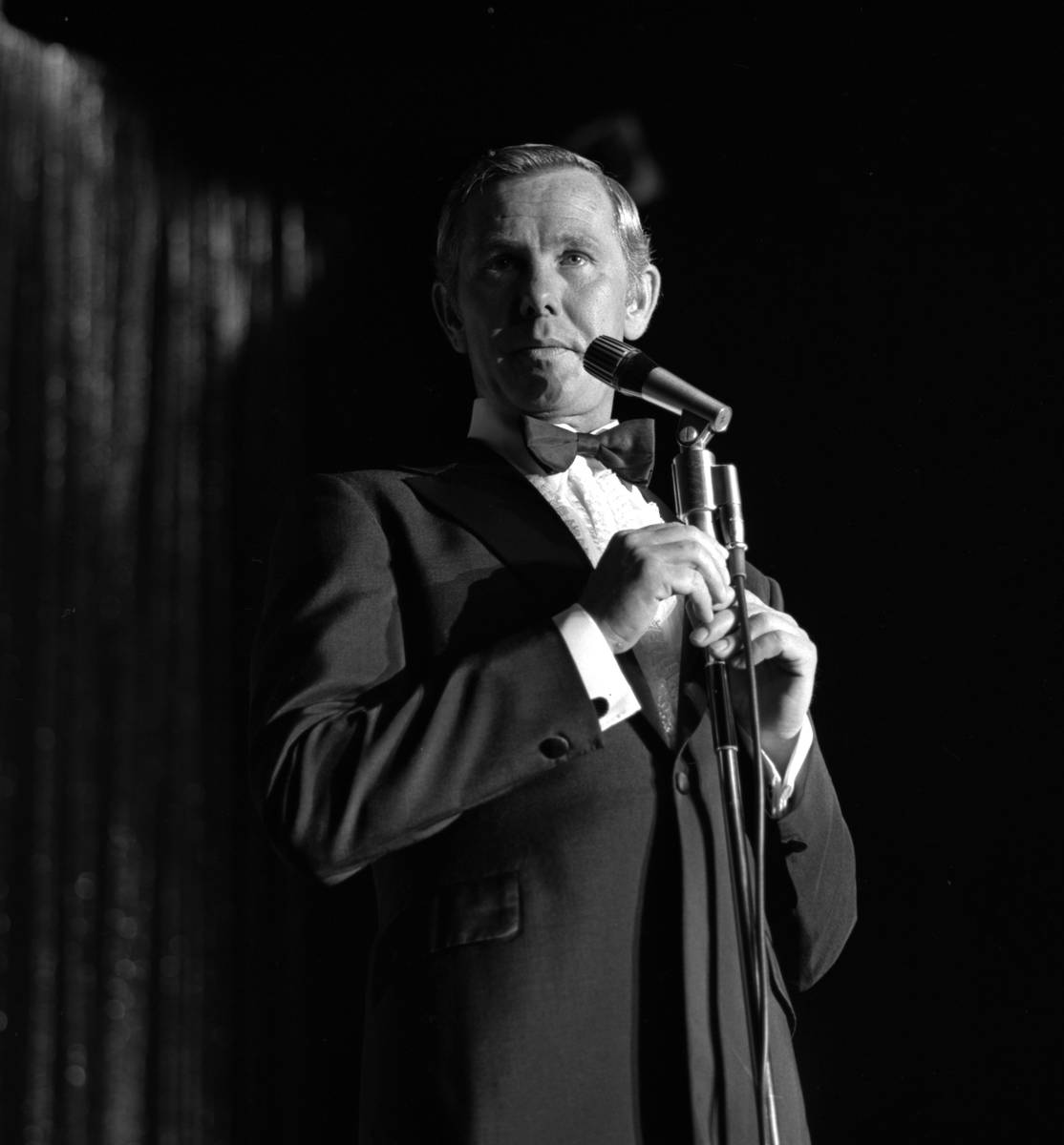 Johnny Carson opening at the Sahara hotel-casino in 1970. (Review-Journal File Photo)