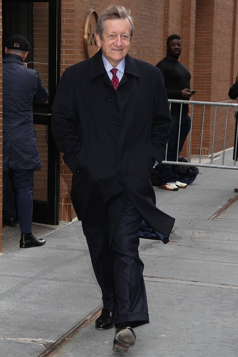 Journalist Brian Ross in New York City in January 2017. (Rainmaker Photo/MediaPunch/IPX)