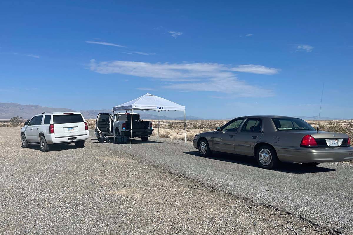Detectives with the Nye County Sheriff’s Office are investigating a homicide Sunday, Aug. 1, ...
