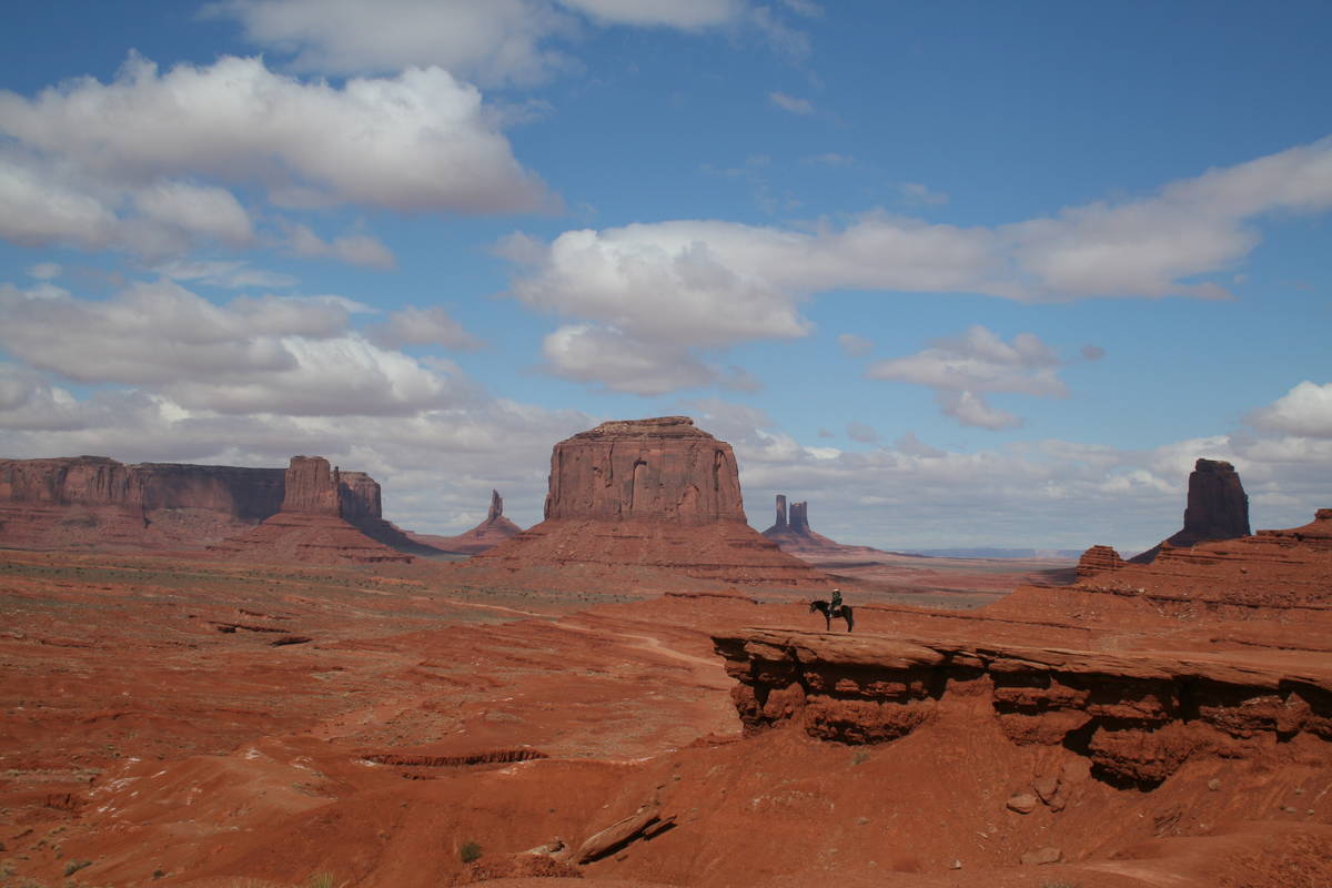 Monument Valley encompasses 91,696 acres within the 16-million acre Navajo Nation. (Deborah Wall)
