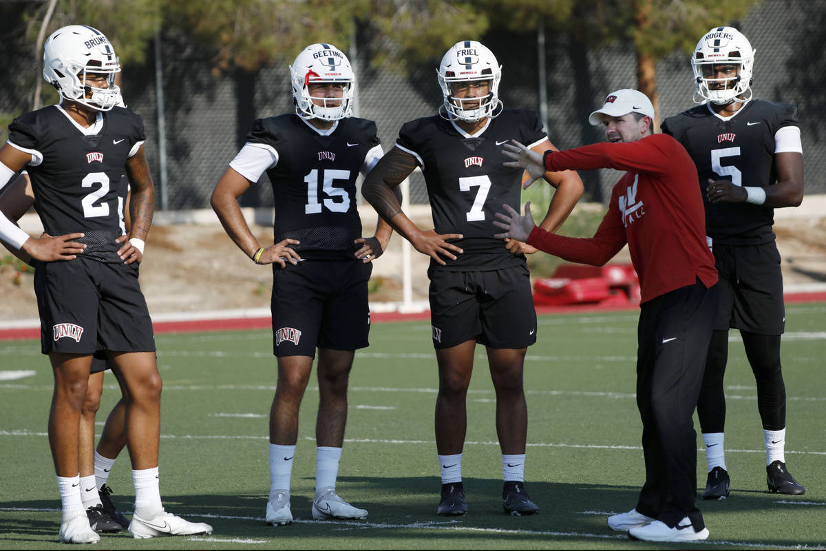 Tate Martell not yet cleared to participate at UNLV football practice