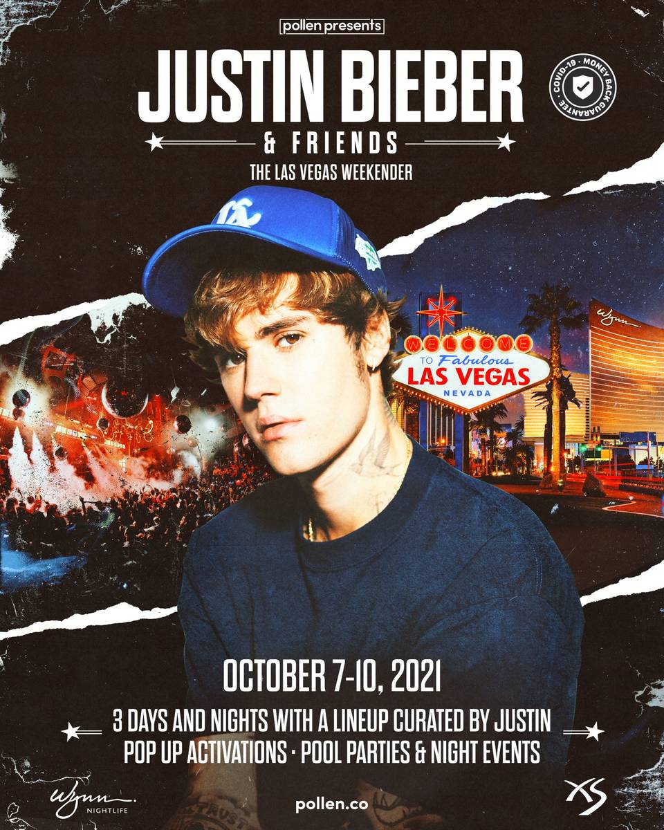Justin Bieber bringing his first ever curated travel experience to Vegas (Pollen Presents)