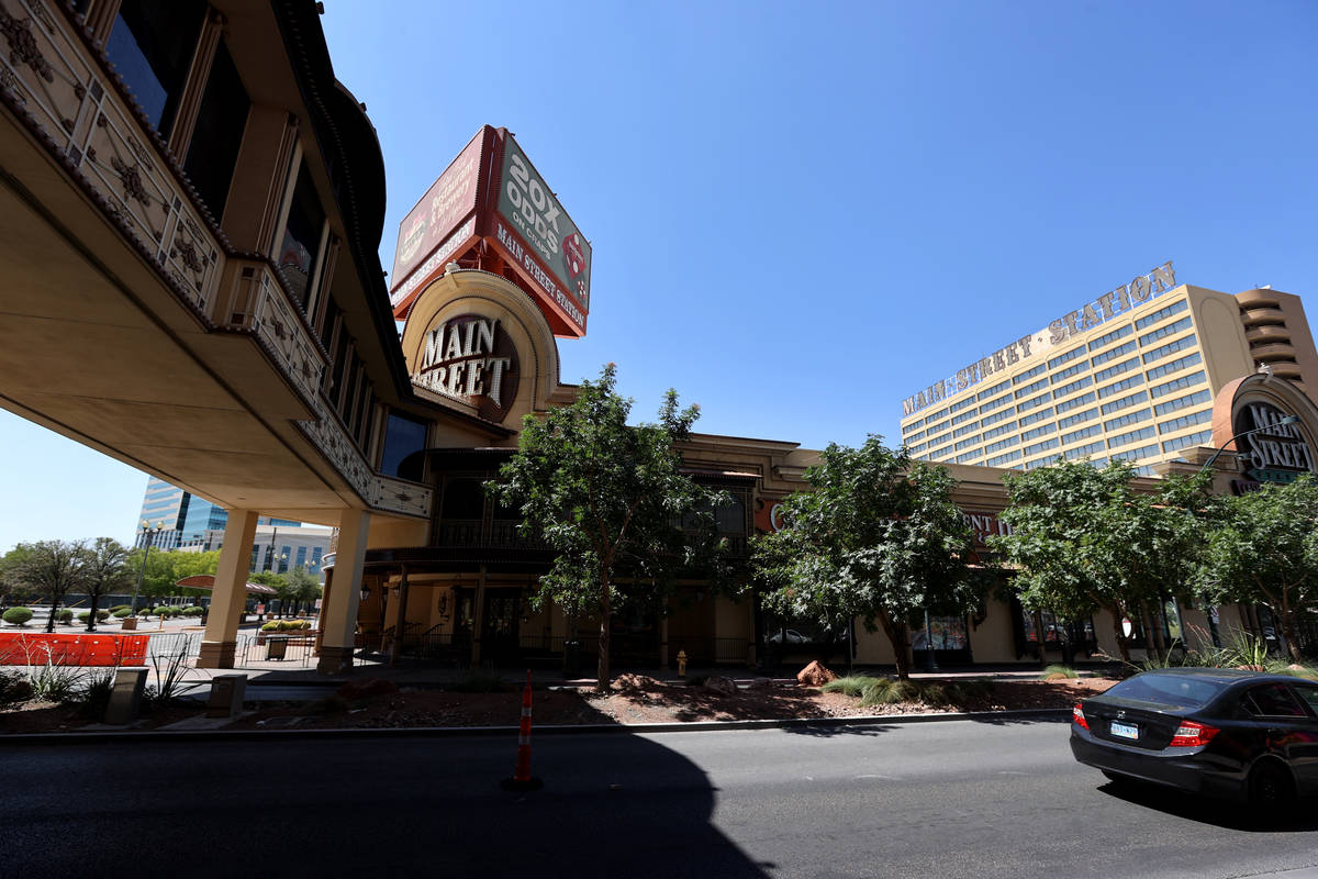 Main Street Station in downtown Las Vegas Monday, Aug. 9, 2021. The hotel-casino, that has been ...