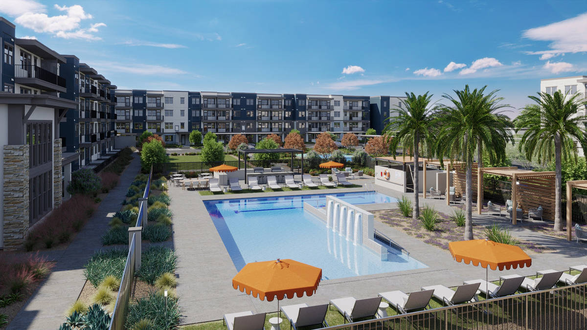 Texas developer Sparrow Partners broke ground on a 189-unit apartment complex in Henderson, a r ...