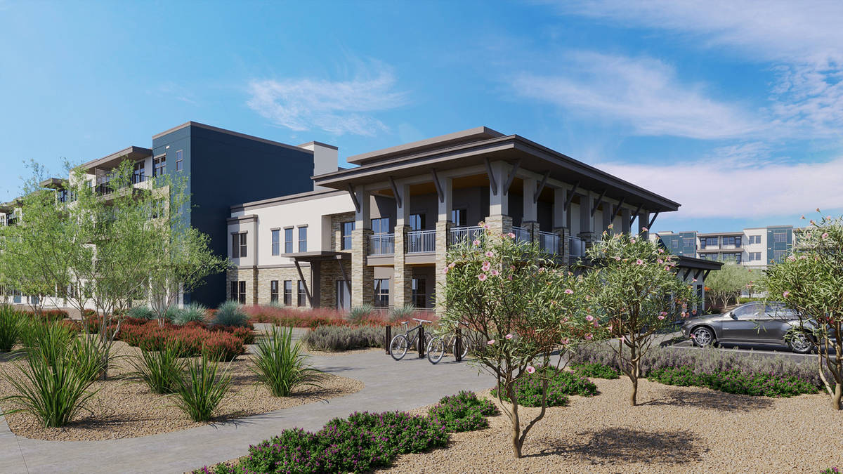 Texas developer Sparrow Partners broke ground on a 189-unit apartment complex in Henderson, a r ...