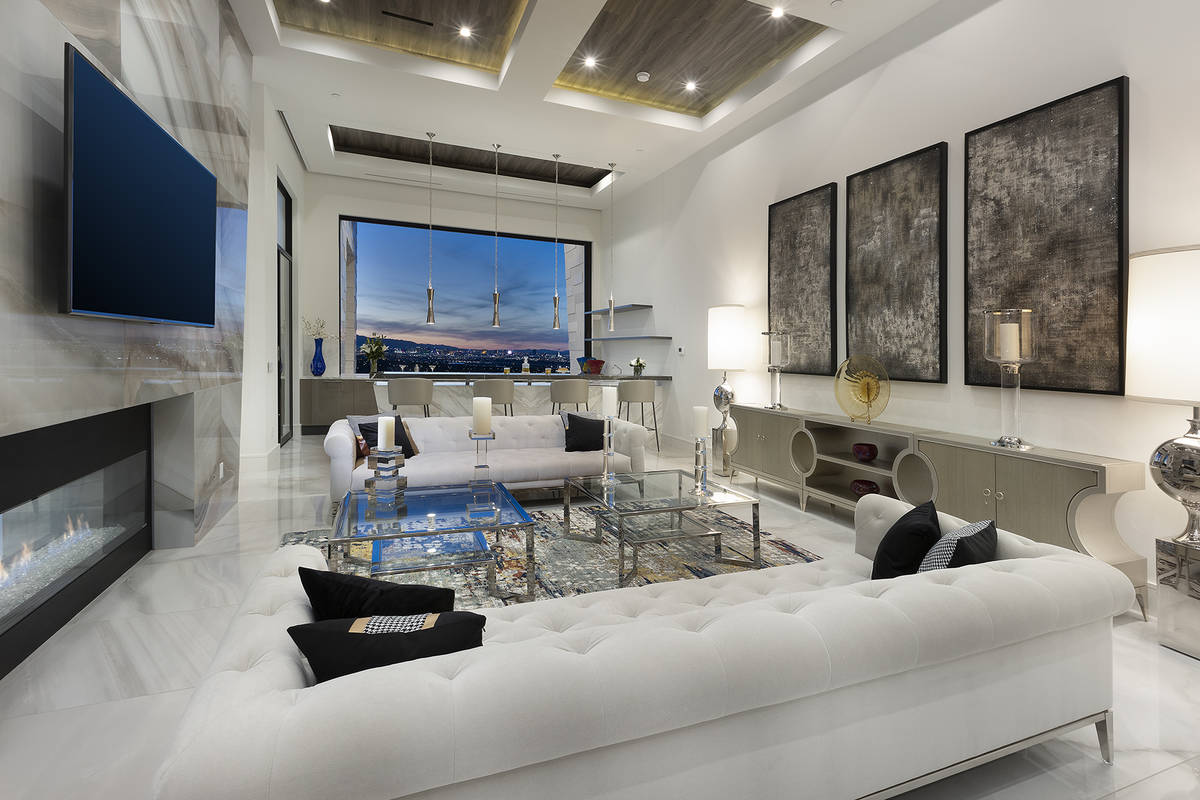 A media room. (Kristen Routh-Silberman)