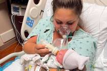 This July 27, 2021, photo provided by Melissa Syverson shows West Melbourne resident Kristen Mc ...