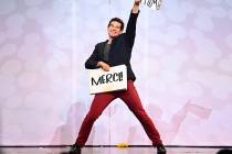 Magician & internet phenomenon Xavier Mortimer performs in the world premiere of his show "The ...
