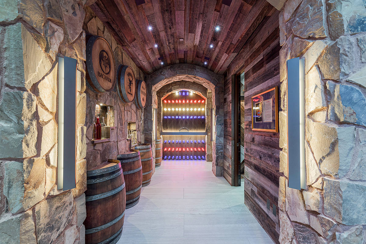 The wine cellar. (The Ivan Sher Group)