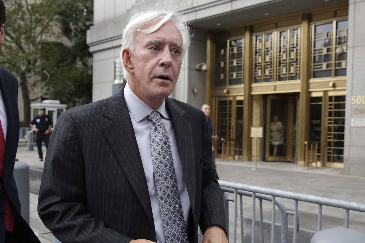 In this July 27, 2017, file photo, Las Vegas gambler Bill Walters leaves Manhattan federal cour ...