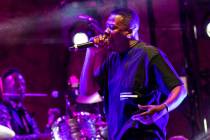 GZA performs during Psycho Las Vegas at Mandalay Bay in Las Vegas on Friday, Aug. 20, 2021. (Ch ...
