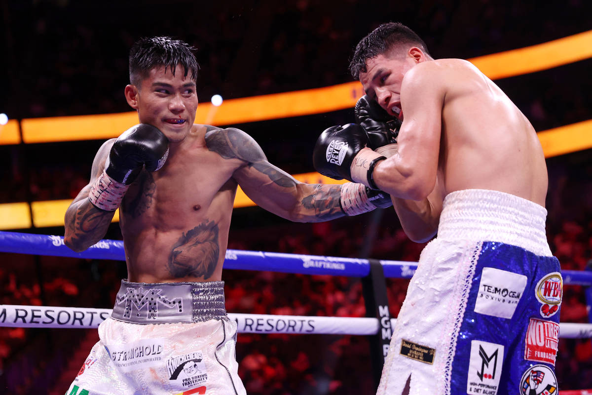 Mark Magsayo knockout highlights Pacquiao-Ugas undercard Las Vegas Review-Journal