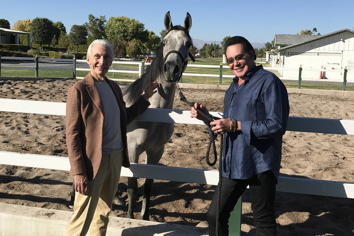Wayne Newton and Charlie Watts, shown in 2017 at Casa de Shenandoah. (Wayne Newton's Casa de Sh ...