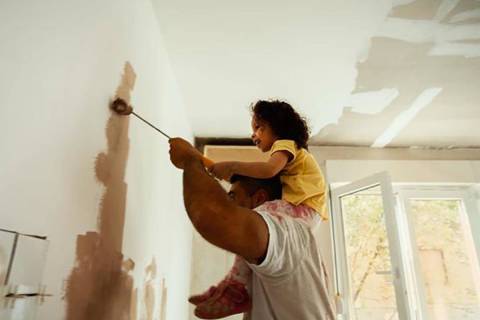 One of the best ways to change the look of a room, a new paint job really makes an impact. Whet ...