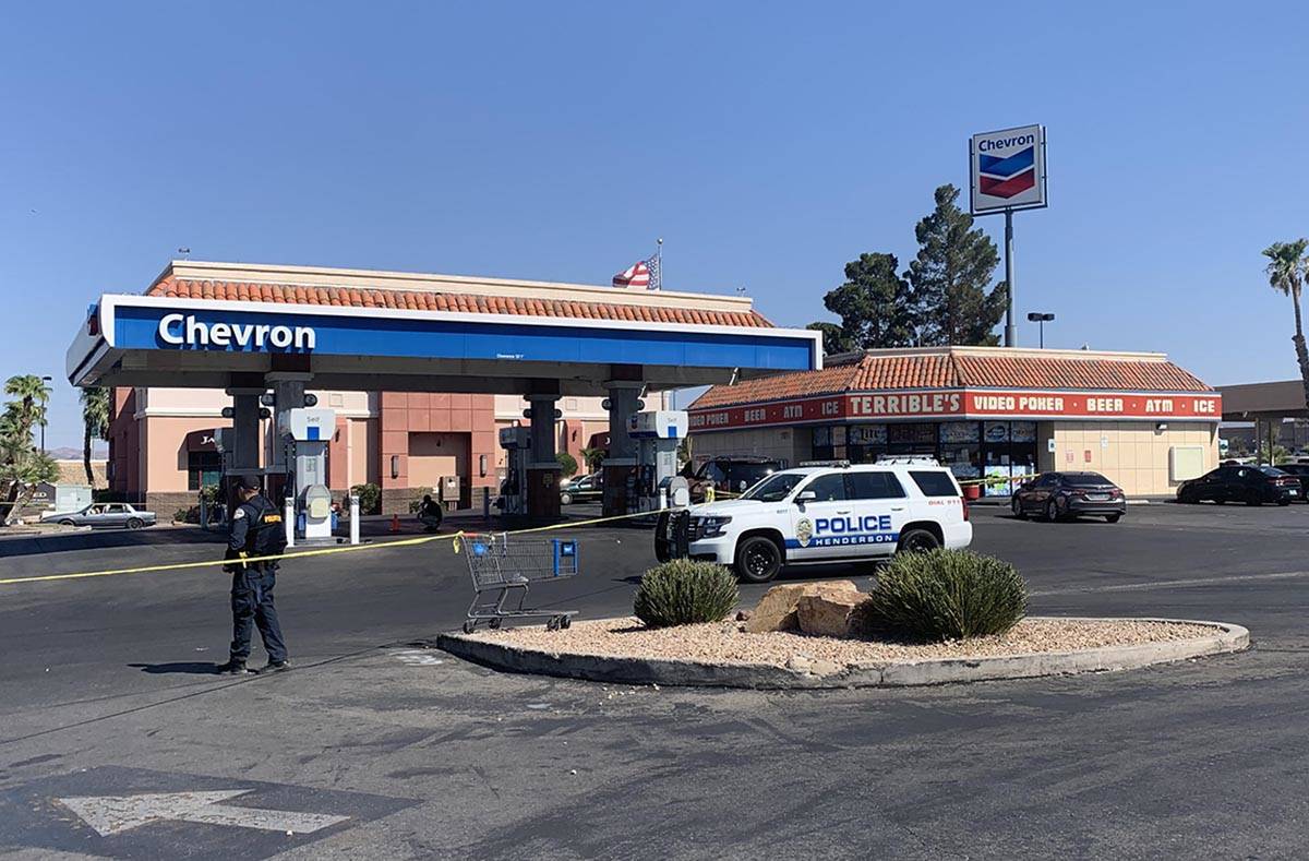 Police were called at Friday, Aug. 27, 2021, to a Terrible's gas station, 1101 W. Sunset Road, ...