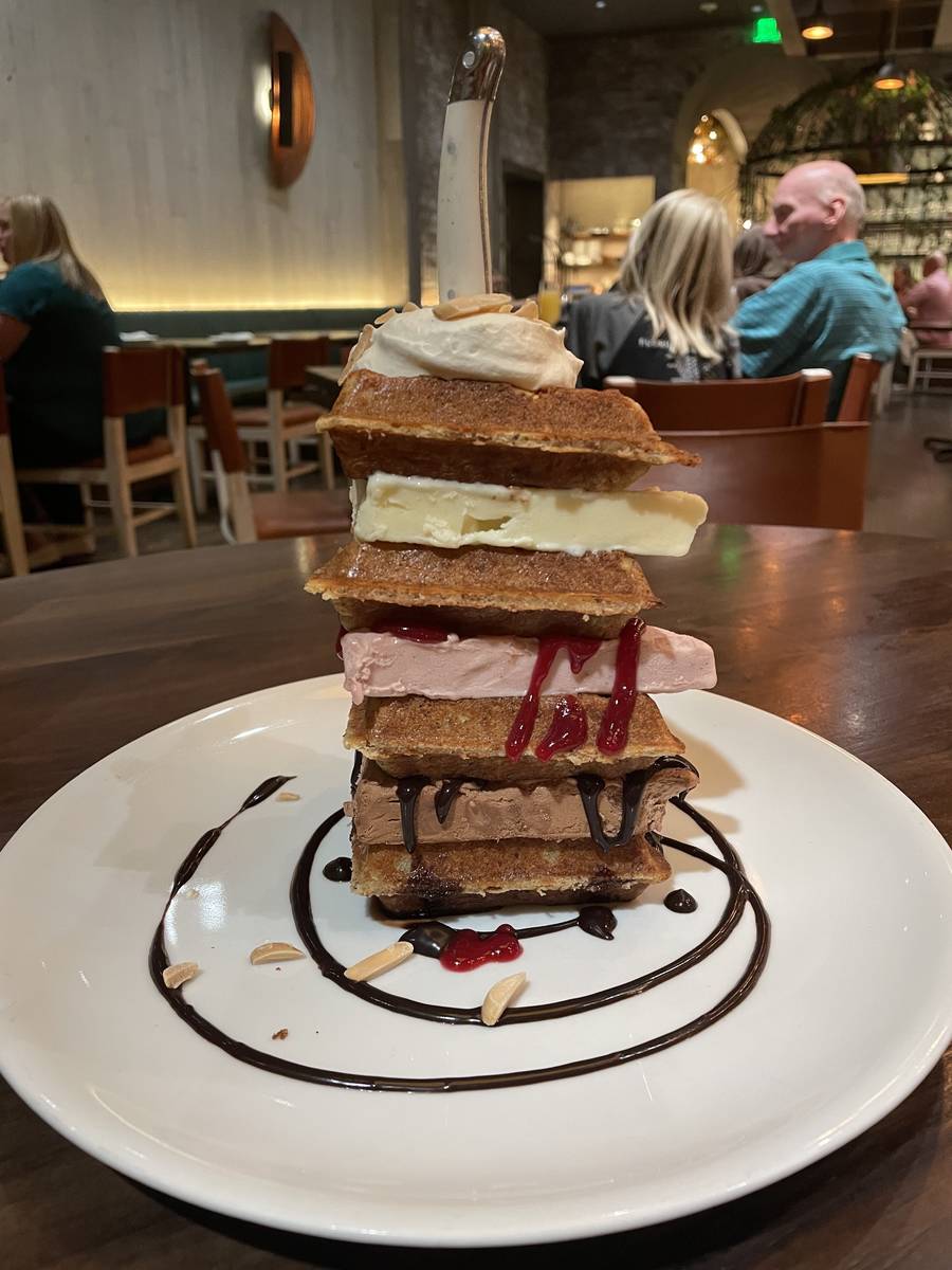 New brunch menu on Las Vegas Strip has Waffle Tower Food Entertainment