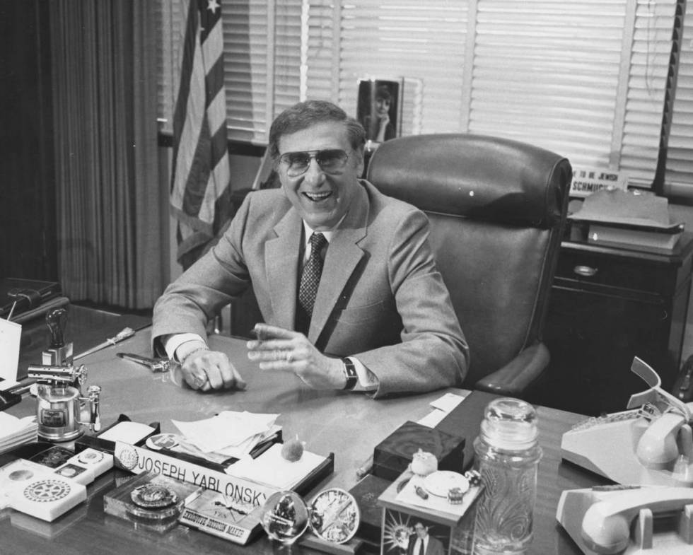 Former FBI Special Agent in Charge Joseph Yablonsky is pictured in this undated Review-Journal ...
