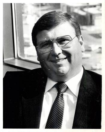George Swarts, shown in 1983. The former Nevada gaming commissioner found a bomb under his car ...