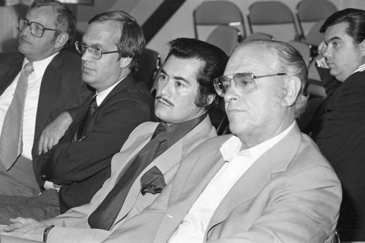 Las Vegas entertainer Wayne Newton appears at a court hearing in 1980. Newton was trying to fin ...
