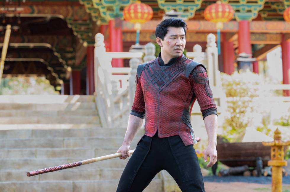 Shang-Chi (Simu Liu) at Marvel Studios SHANG-CHI AND THE LEGEND OF THE TEN RINGS.  Photo by Jas ...