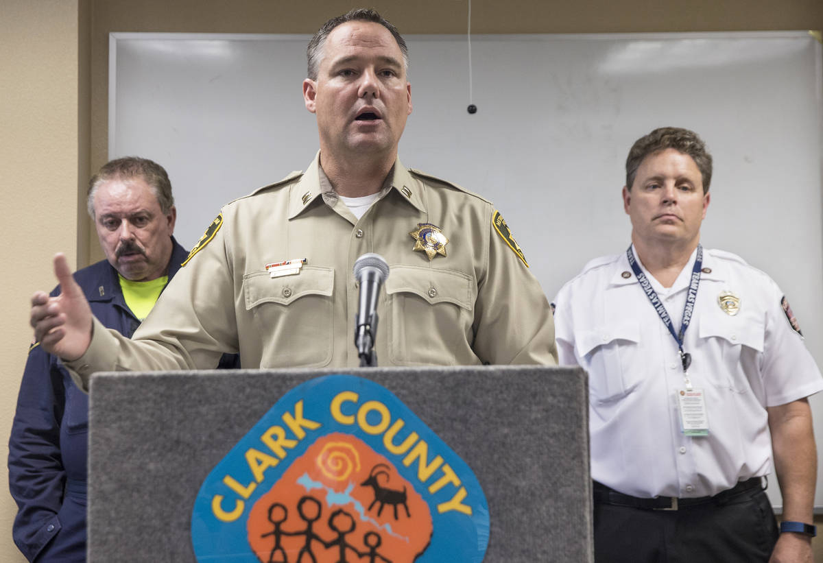 Captain Todd Raybuck discusses Metro's efforts to combat illegal fireworks in July 2018 during ...