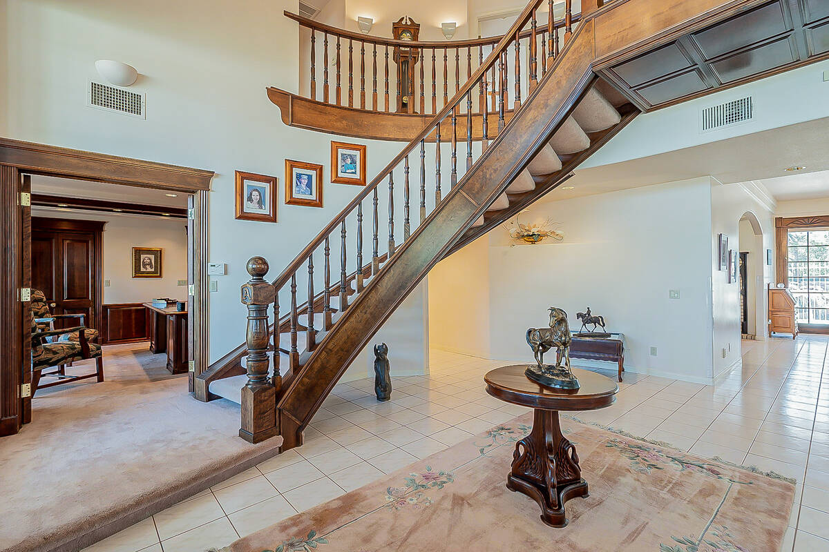 The 2-acre equestrian property has listed for $1.895 million. (BHHS)