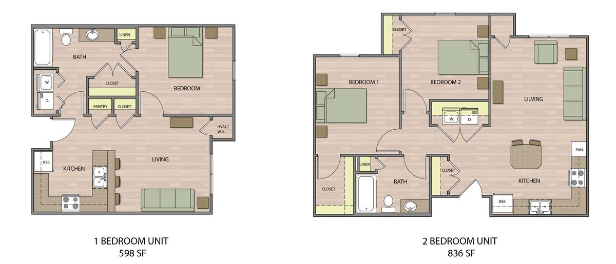 One- and two-bedroom units will be available at Desert Oasis II, an affordable senior housing d ...