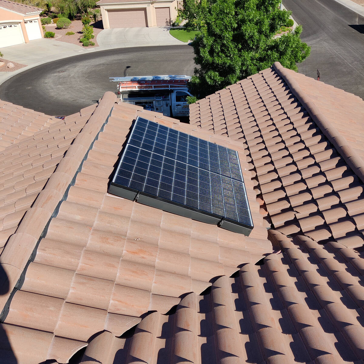 If your rooftop faces south, that makes for a more efficient system. South-facing panels maximi ...