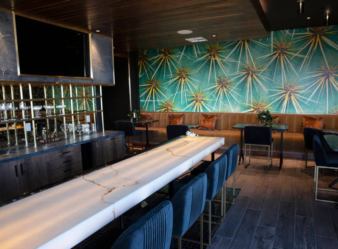 The residents lounge at Auric Symphony Park, the first luxury multifamily residential community ...