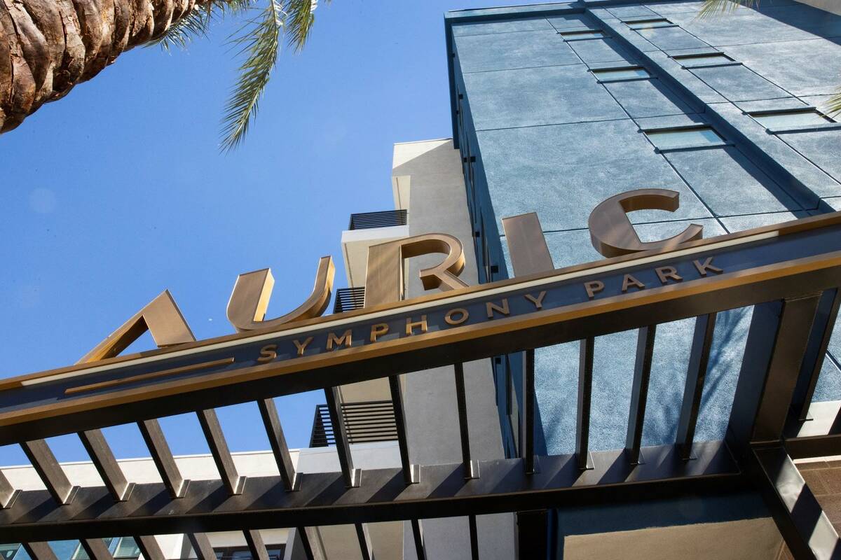 Auric Symphony Park, the first luxury multifamily residential community at Symphony Park, befor ...