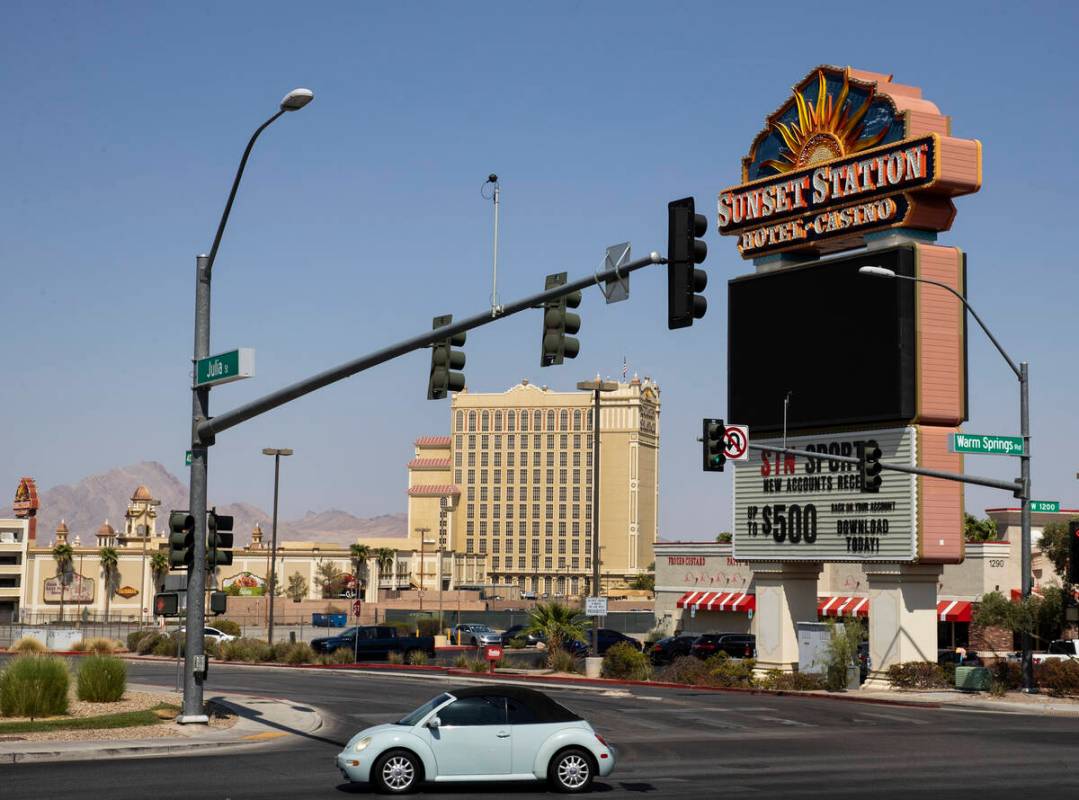 Sunset Station is shown, on Wednesday, Sep. 15, 2021, in Henderson. A developer has drawn up pl ...