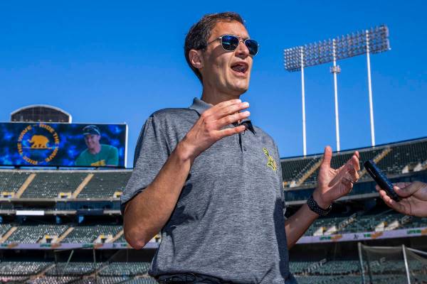 Oakland A's President Dave Kaval talks about the current state of the team, location and future ...