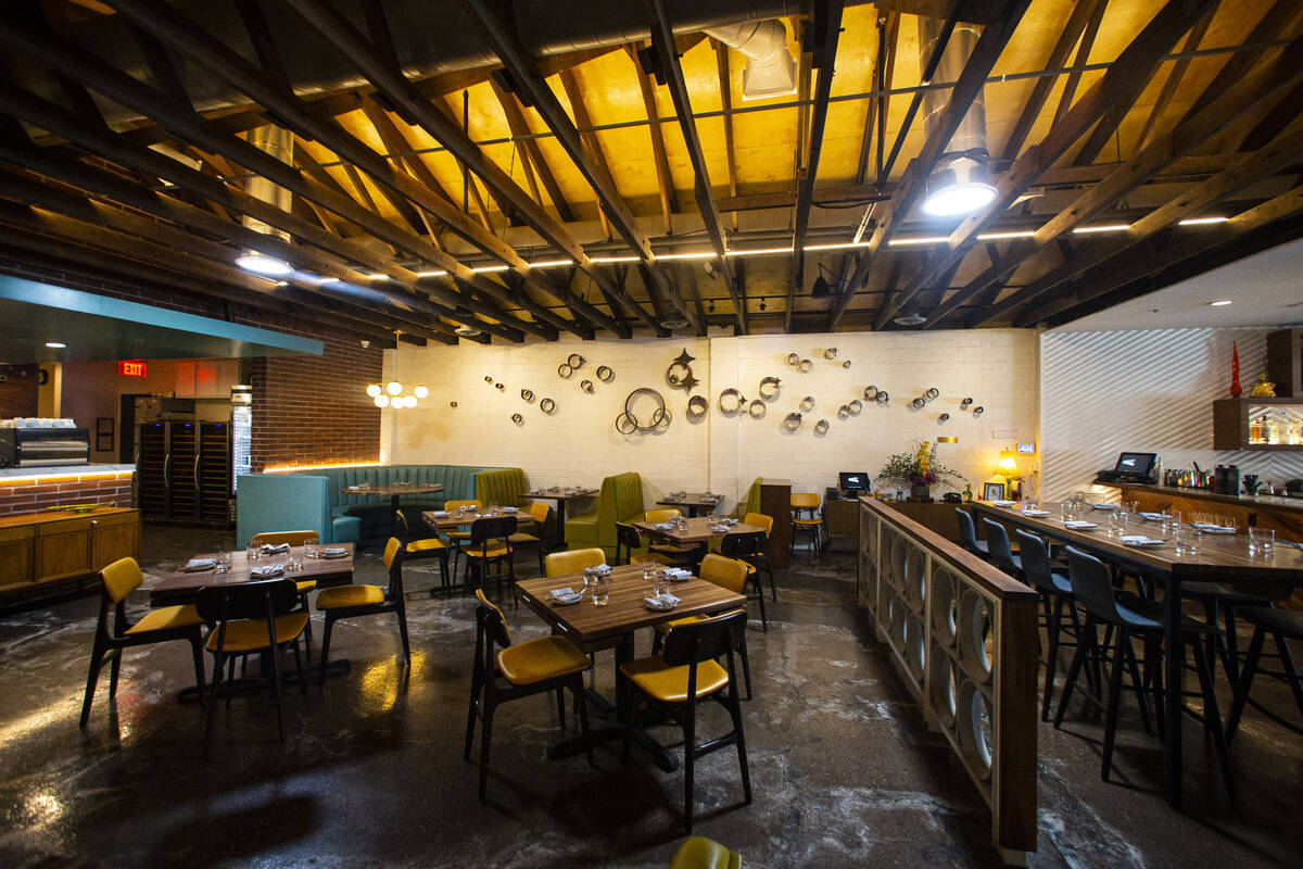 An interior view at Main St. Provisions in downtown Las Vegas’ Arts District on Thursday ...